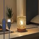 GZWANHANGMY Mini Soft Warm LED Night Light,Dimmable Bedside Lamp Small Nightstand Glass Lamps Desk Reading Light for Bedroom,Living Room,Study