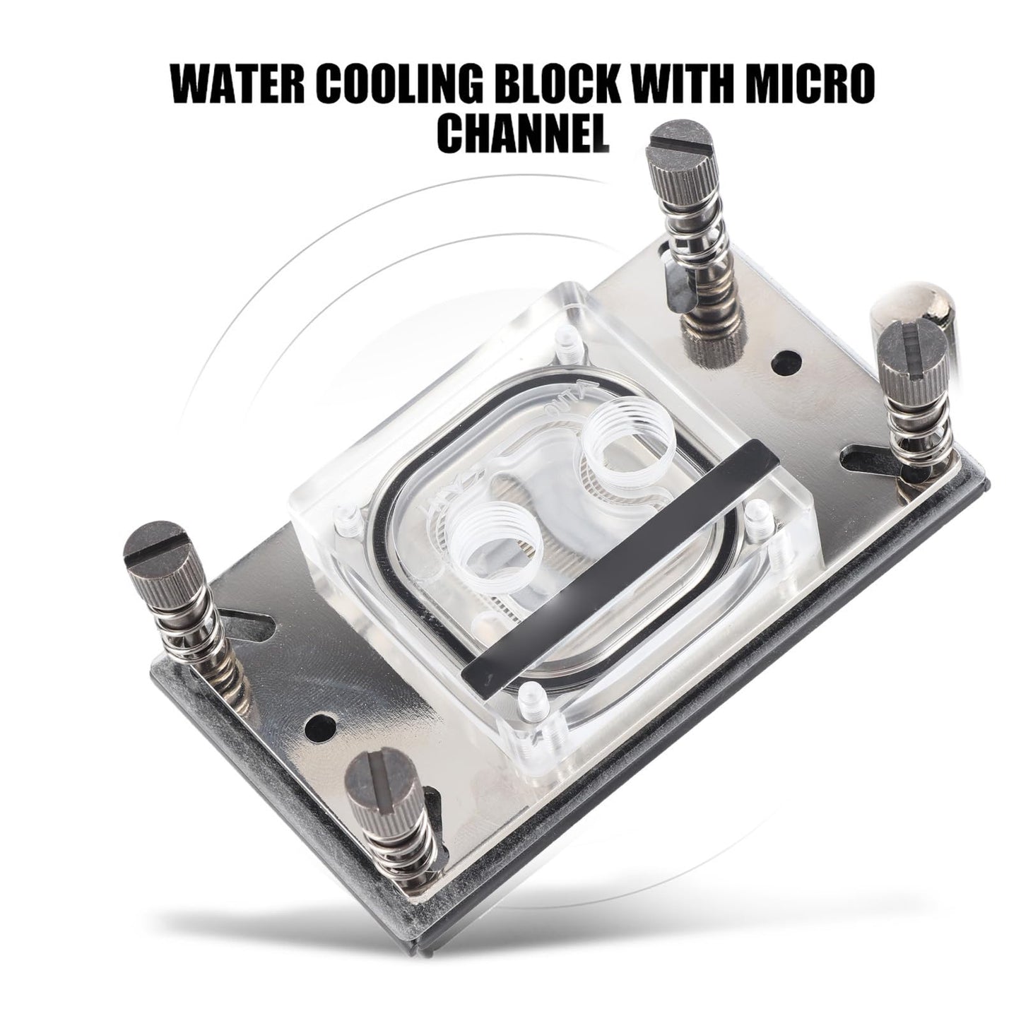 AM4 Waterblock, AM4 CPU Waterblock, CPU Water Cooling Block for AM2, AM3, AM4, Water Block CPU AM4 Socket Copper Base