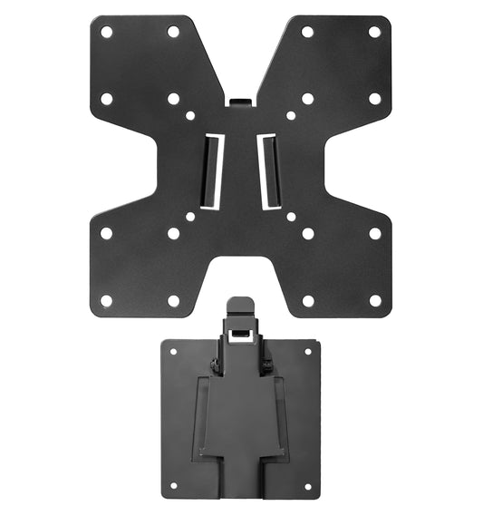 VIVO Large Adapter VESA Mount Quick Release Bracket Kit, Stand Attachment and Wall Mount Removable VESA Plate for Easy LCD Monitor and TV Screen