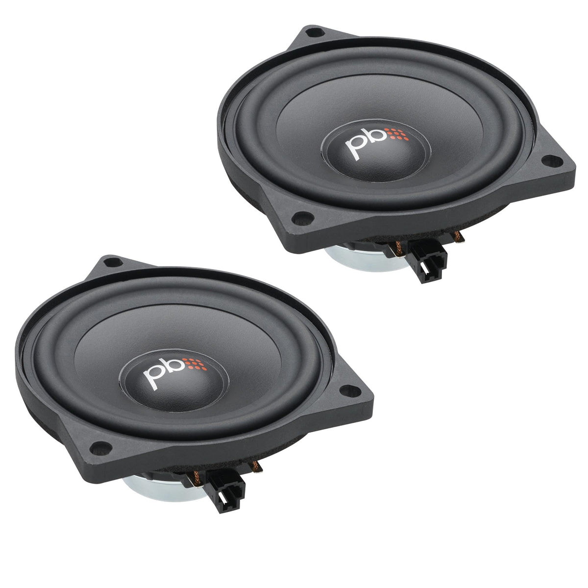 PowerBass OE40CW-T3Y Tesla OEM Replacement 4" Full Range Speakers
