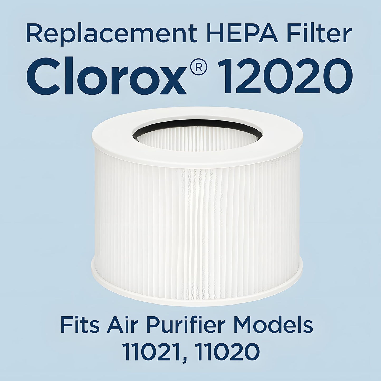 AIRx HEPA Filter Replacement For Compatible With Clorox 12020, 2-Pack