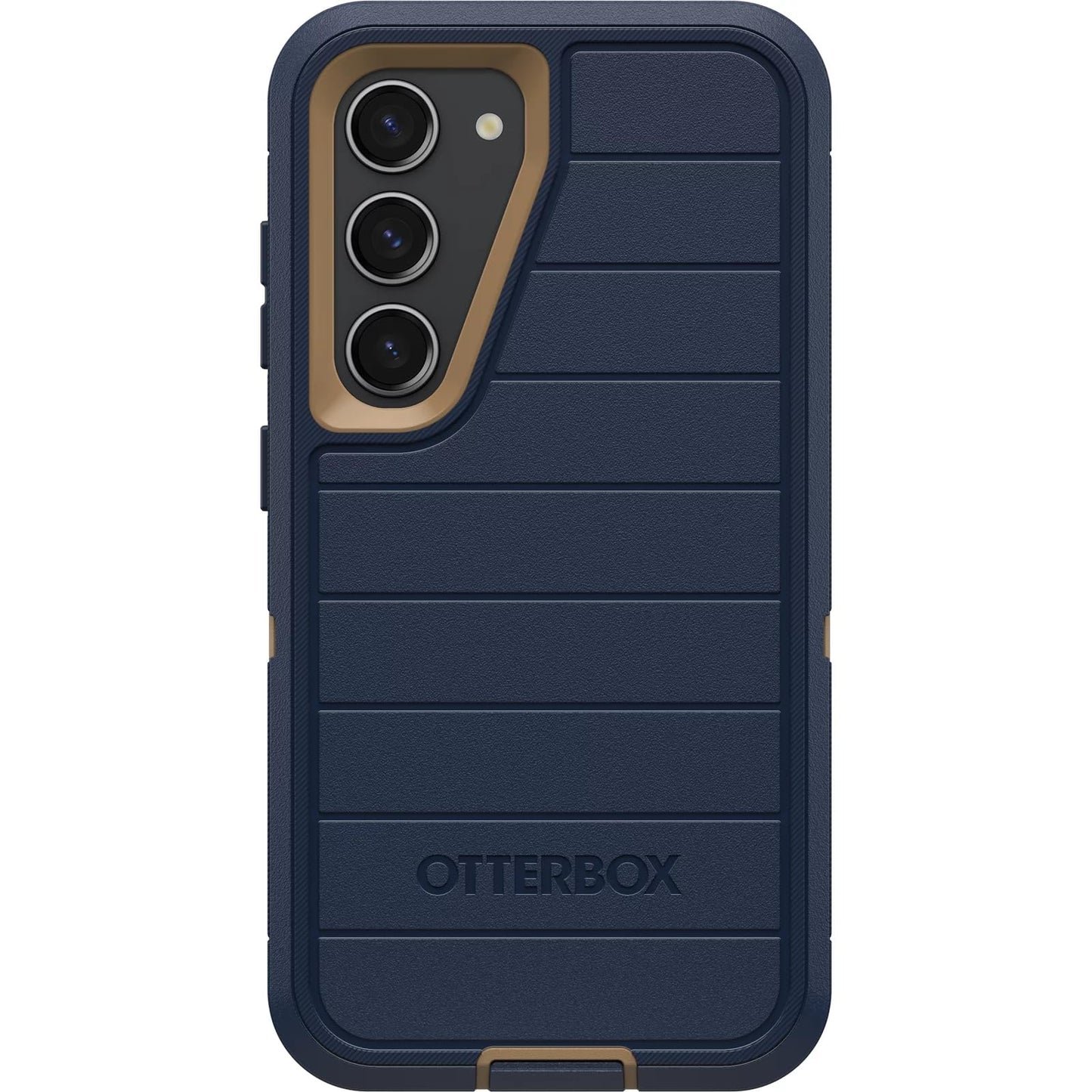 OtterBox Galaxy S23 Case Only - Defender Series - Black, Tough and Durable - with Port Protection - Case Only - Microbial Protection - No Retail