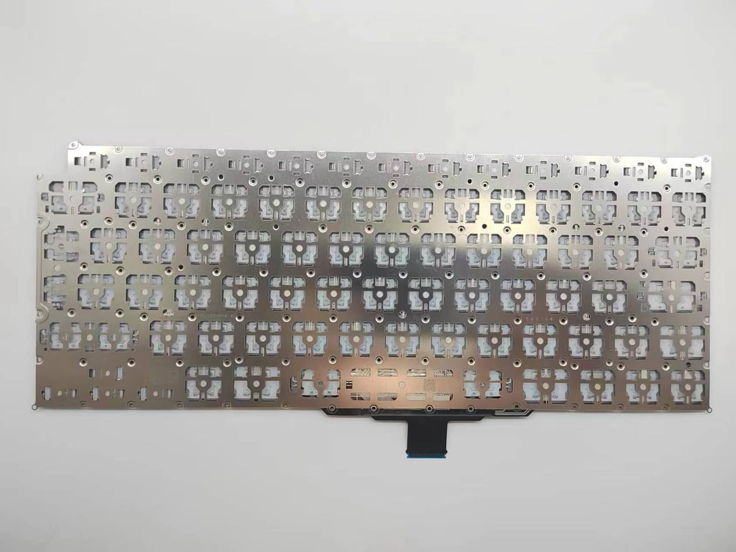 NNLLY Laptop Replacement Spanish Layout Keyboard for MacBook Air Retina 13" M1 A2337 Late 2020 Year Black Without Frame