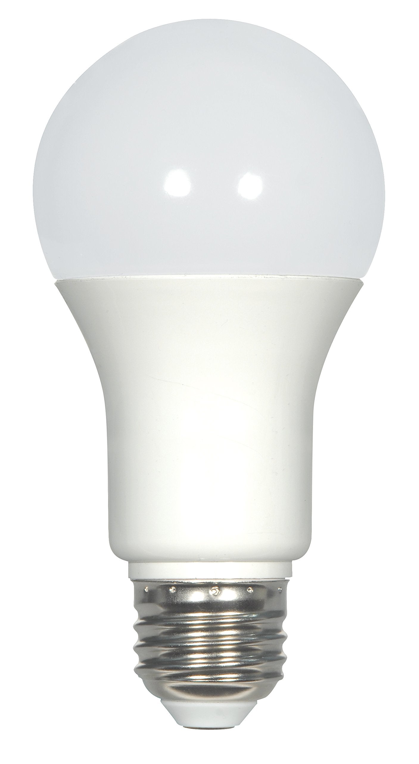 Satco S29834 6-Watt Dimmable A19 LED Light Bulb, 5000K Natural White, 480 Lumens, E26 Medium Base