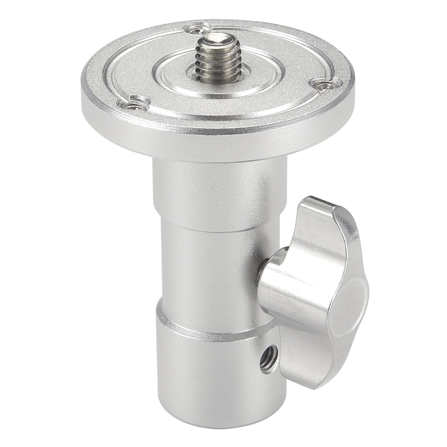 PHOCUS Baby Ball Head Adapter (5/8" Stud to 3/8" Thread), C Stand Camera Mount Adapter for Tripod Head on Photography Light Stand with Baby Pin or