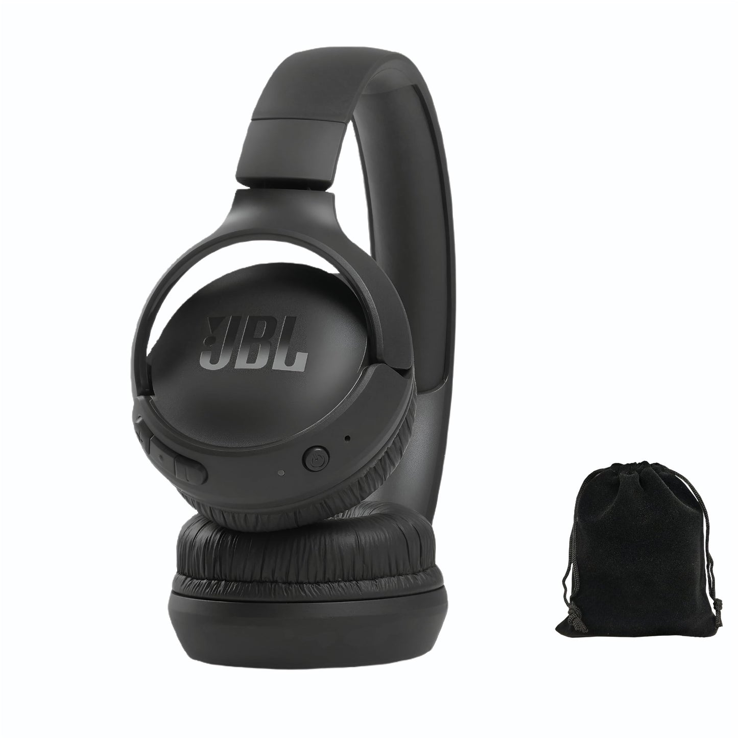 JBL Tune 570BT - Wireless Bluetooth - On-Ear Headphones - Pure Bass Stereo Sound - Black - Includes Storage Pouch
