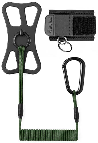 Water Sports Phone Tether Leash with Waterproof Breathable Wrist Strap & Carabiner, Secure Cellphone Holder for Kayaking, Boating & Rafting