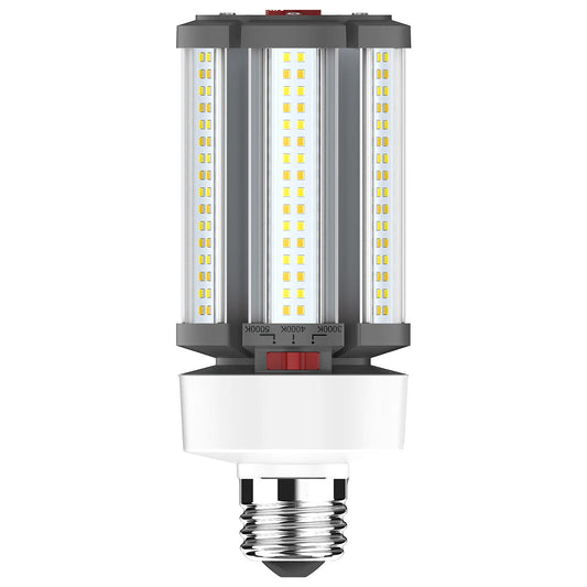 Satco S23140, Selectable LED Corncob Bulb, E26 Base, Replacement Bulb, 45W
