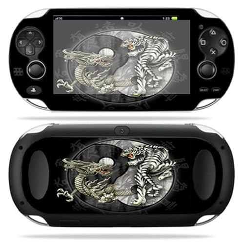 MightySkins Skin Compatible with PS Vita PSVITA Playstation Vita Portable wrap Sticker Skins Yin and Yang