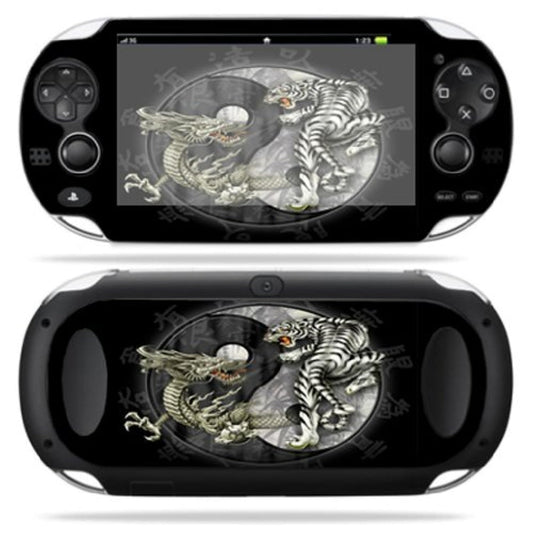MightySkins Skin Compatible with PS Vita PSVITA Playstation Vita Portable wrap Sticker Skins Yin and Yang