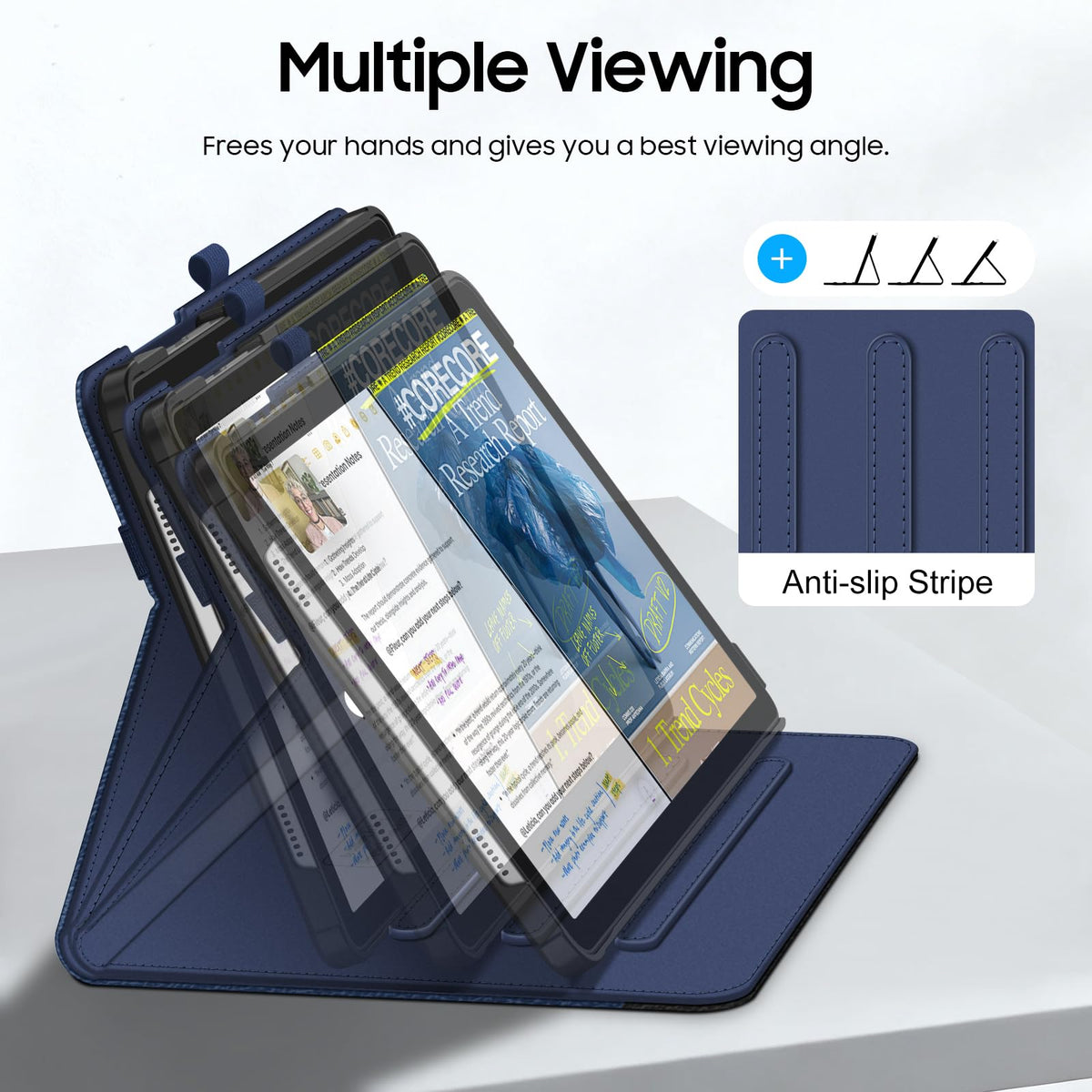 Fintie Multi-Angle Viewing Case for Samsung Galaxy Tab A11+/ A9+ 11 Inch