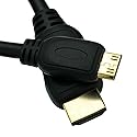CableWholesale Mini HDMI Cable, High Speed 10.2 Gbps with Ethernet, HDMI Male (Type A) to Mini HDMI Male (Type C) for Camera and Tablet, 6 feet