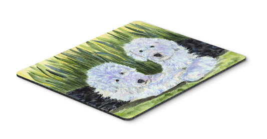 Caroline's Treasures SS8282MP Old English Sheepdog Mouse Pad, Hot Pad or Trivet for Home Office Gaming Working Computers Laptop Mouse Mat,Washable