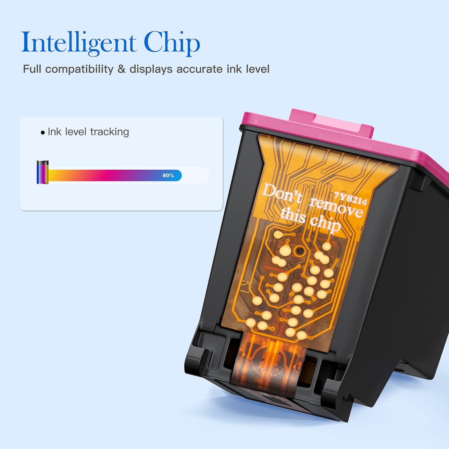 Valuetoner Remanufactured Ink Cartridge Replacement for HP 63XL 63 XL for Envy 4520 4512 4516 Officejet 5252 3830 3833 4655 5255 Deskjet 1112 2130