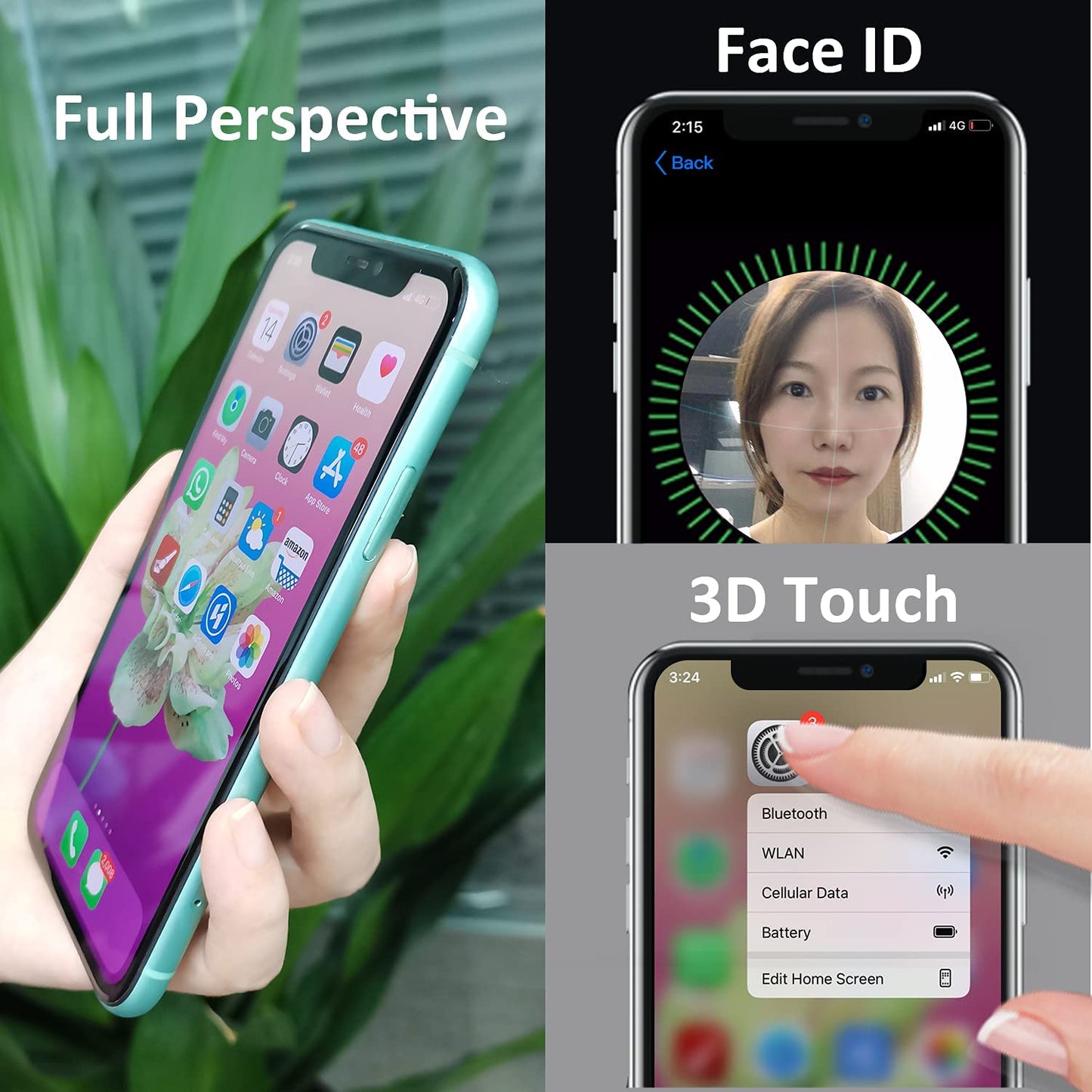 for iPhone 11 LCD Screen Replacement Kit 6.1"FHD Display Digitizer Assembly