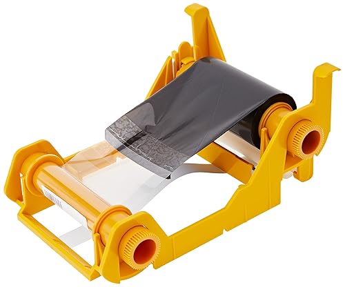Zebra 800033-801 Black Monochrome Ribbon for ZXP Series 3 Card Printers, 1000 Prints