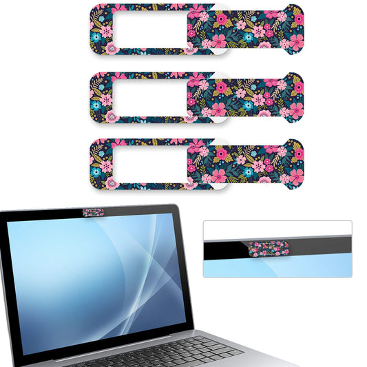 Webcam Cover, 3 Pieces, Laptop Camera Cover, Privacy Shielding Capacity is Twice as Big as The Traditional, Suitable for Computer Mobile Phones