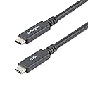 StarTech.com USB C to USB C Cable - 6 ft / 1.8m - 5A PD - USB-IF Certified - M/M - USB 3.0 5Gbps - USB C Charging Cable - USB Type C Cable