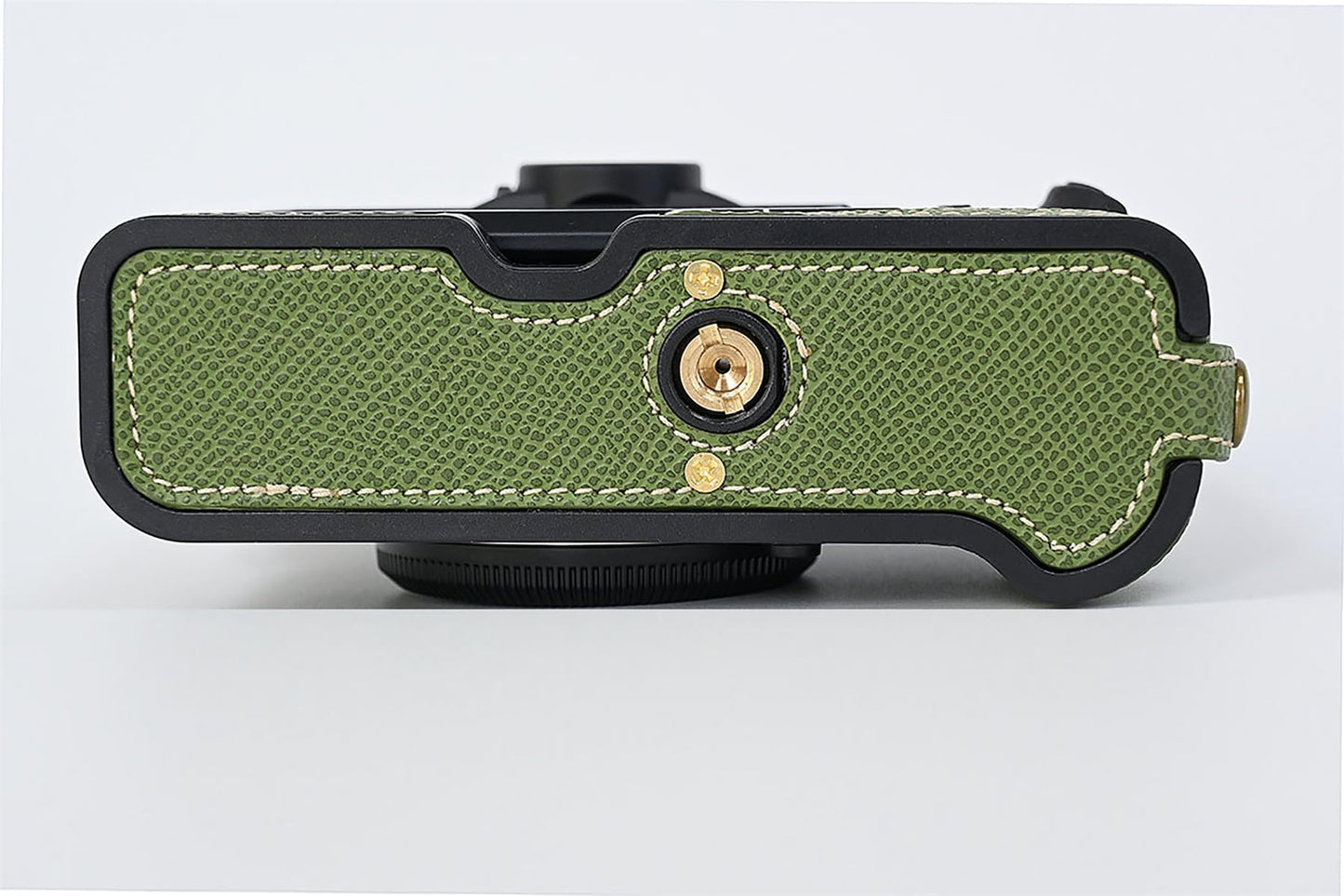 BMAOLLONGB X-T30 III/II Case, Handmade Carbon Fiber PU Leather Half Camera Case Bag Cover Bottom Opening Version for Fujifilm XT30 X-T30 III/II