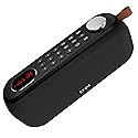 Portable Bluetooth Speaker FM Radio Digital, Support USB/SD Card MP3 Music Player/AUX/REC, Build-in 3000mAh Rechargeable Battery, 10W Powerful Speaker