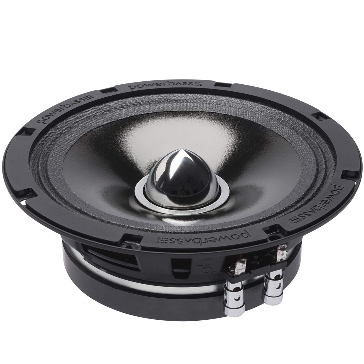 PowerBass PBX-PRO65C - 6.5" Shallow Mount Midrange Component Speakers, Pair