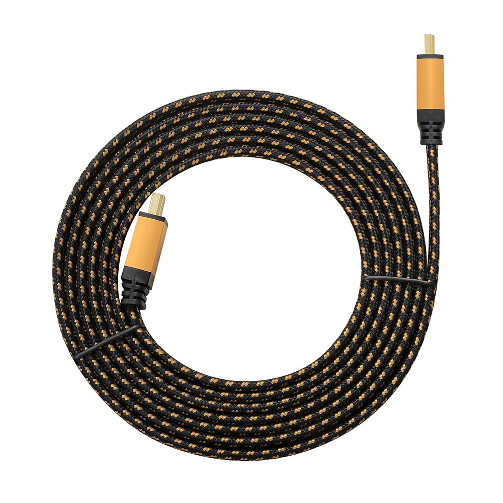 Million High Speed Ultra HDMI Cable 10 Feet (3.1m) with Ethernet - HDMI 2.0 Professional Support 4K 3D 2160P 1440P - Audio Return Channel (ARC),Gold
