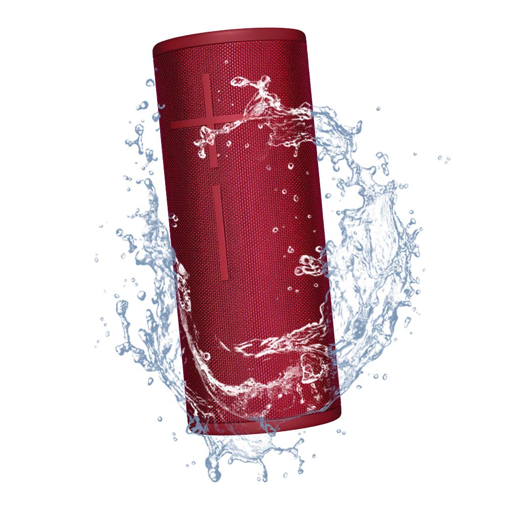 Ultimate Ears Boom 3 Wireless Bluetooth Speaker, Bold Sound + Deep Bass, Bluetooth, Magic Button, Waterproof, 15 Hours Battery, Range of 150 ft