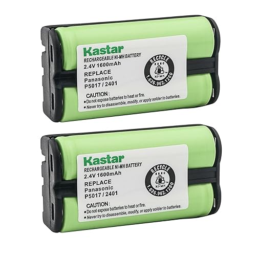 Kastar 2-Pack Battery Replacement for V-TECH 20-2420, V-TECH 20-2481 V-TECH 2420, V-TECH 2421, V-TECH 2431, V-TECH 2481 V-TECH VT00-2421, VT20-2420