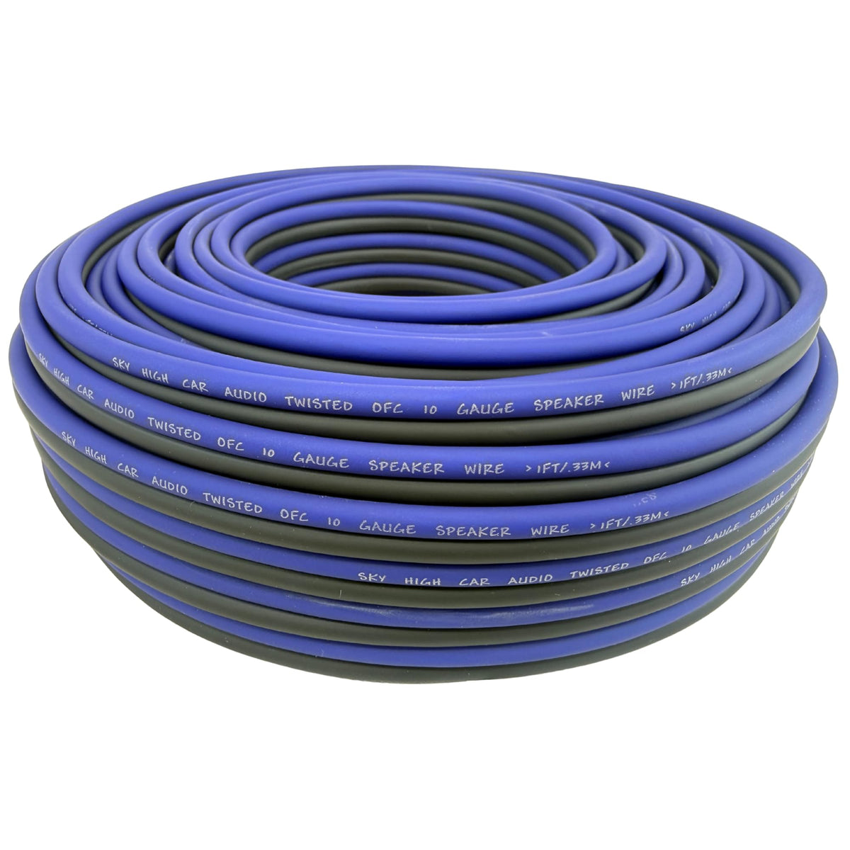 25' feet True 10 Gauge AWG OFC Speaker Wire Car Home Audio
