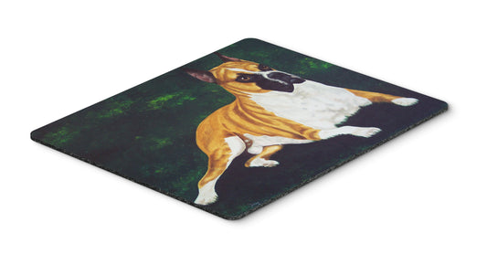 Caroline's Treasures AMB1064MP Dempsey Boxer Mouse Pad, Hot Pad or Trivet for Home Office Gaming Working Computers Laptop Mouse Mat,Washable Large