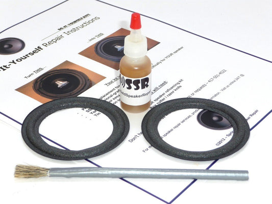 Marantz 3.25" Speaker Foam Surround Edge Repair Kit - 2 Speaker Kit - Compatible with Marantz Imperial 7, Imperial 7G, Imperial 8, Imperial 8G