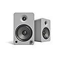 Kanto YU6MG Powered Bookshelf Speakers with Bluetooth and Phono Preamp | Pair | Matte Grey