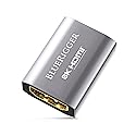 BlueRigger 8K HDMI Coupler - 1 Pack (8K 60Hz, 3D, Female to Female Adapter, 2.1 HDMI Extender, Union Connector) - Compatible with HDTV, Gaming