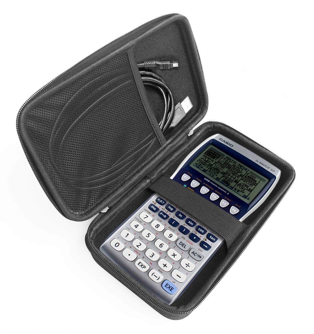 FitSand Hard Case Compatible for Casio fx-9860GII Graphing Calculator
