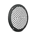 DS18 PRO-GRILL6MS/BK PRO 6.5" Slim Metal Mesh Speaker Grill - Universal Fit 6.5 inches - Protective Speaker Cover Mesh - Protect Your Speakers - Black