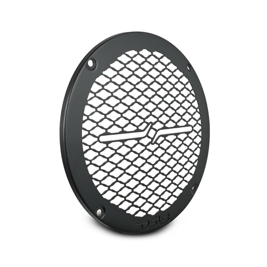 DS18 PRO-GRILL6MS/BK PRO 6.5" Slim Metal Mesh Speaker Grill - Universal Fit 6.5 inches - Protective Speaker Cover Mesh - Protect Your Speakers - Black