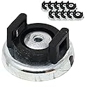 Rack-A-Tiers Winnie Magnetic Cable Tie Mount (10 Pack), 26 lbs Rare Earth Magnets for Cable Mounting, Zip Tie Holder, Magnetic Cable Management, Zip