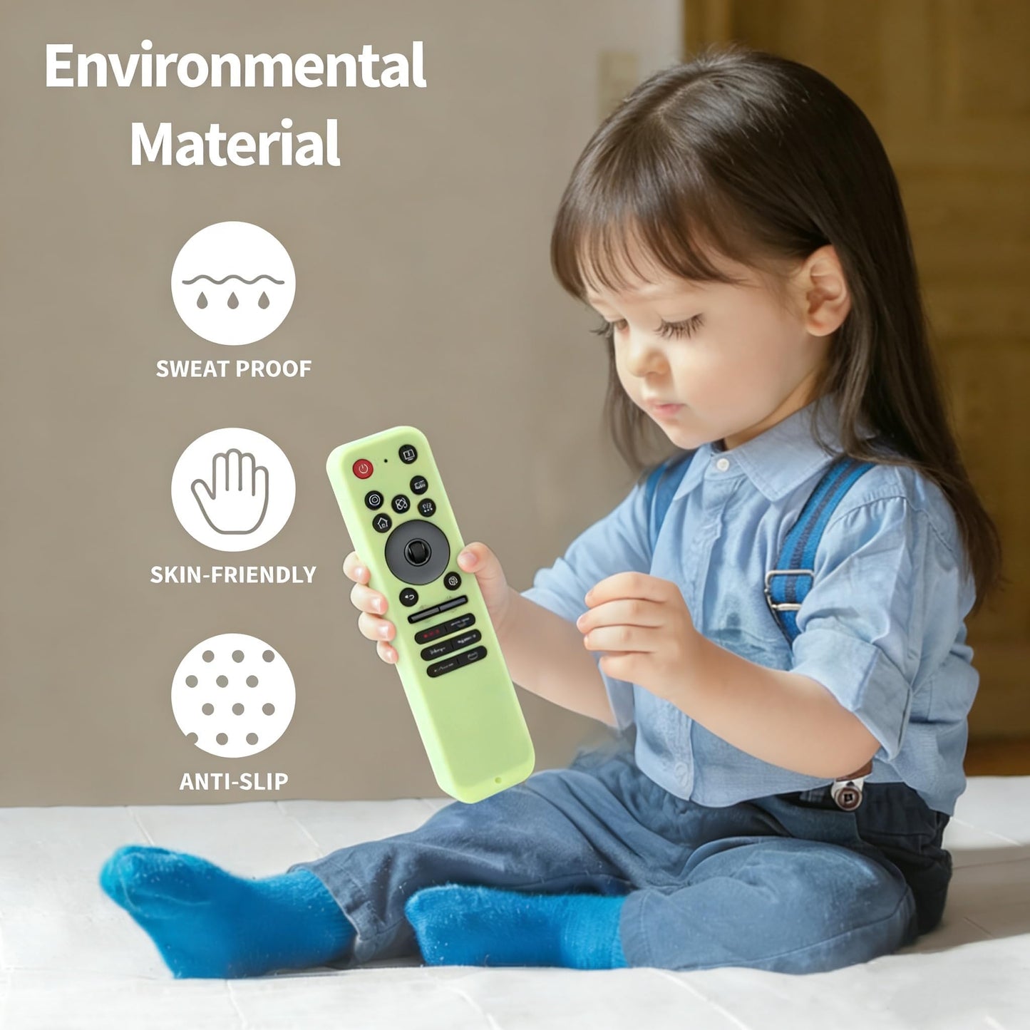 Silicone Case for LG MR25GA Remote Control [Anti-Slip] Protective Cover for MR25GA Magic Remote Compatible with 2025 LG OLED Smart TV Series Remote