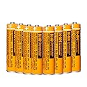 Triangle Power 8 Pack HHR-55AAABU NI-MH Rechargeable Battery 550mAh AAA 1.2V Batteries for Panasonic Cordless Phones