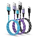 USB to USB C Charger Cable Android Charger Fast Charging Cord for Samsung Galaxy A17 A16 5G A36 A26 A56 A15 A35 S25 Ultra S25 Plus S24 S23 Z Fold 7 Z