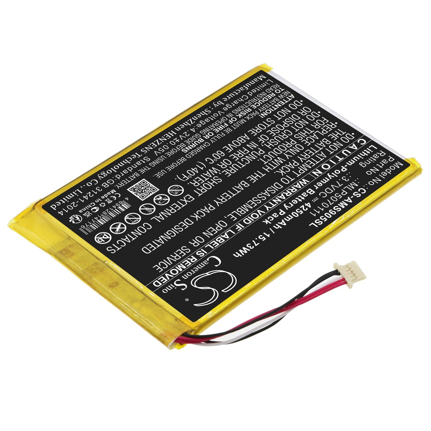 Estry MLP5070111 Battery Replacement for Autel MaxiSys Mini, MS905, MK808BT, MK808TS, DS808 MLP507011