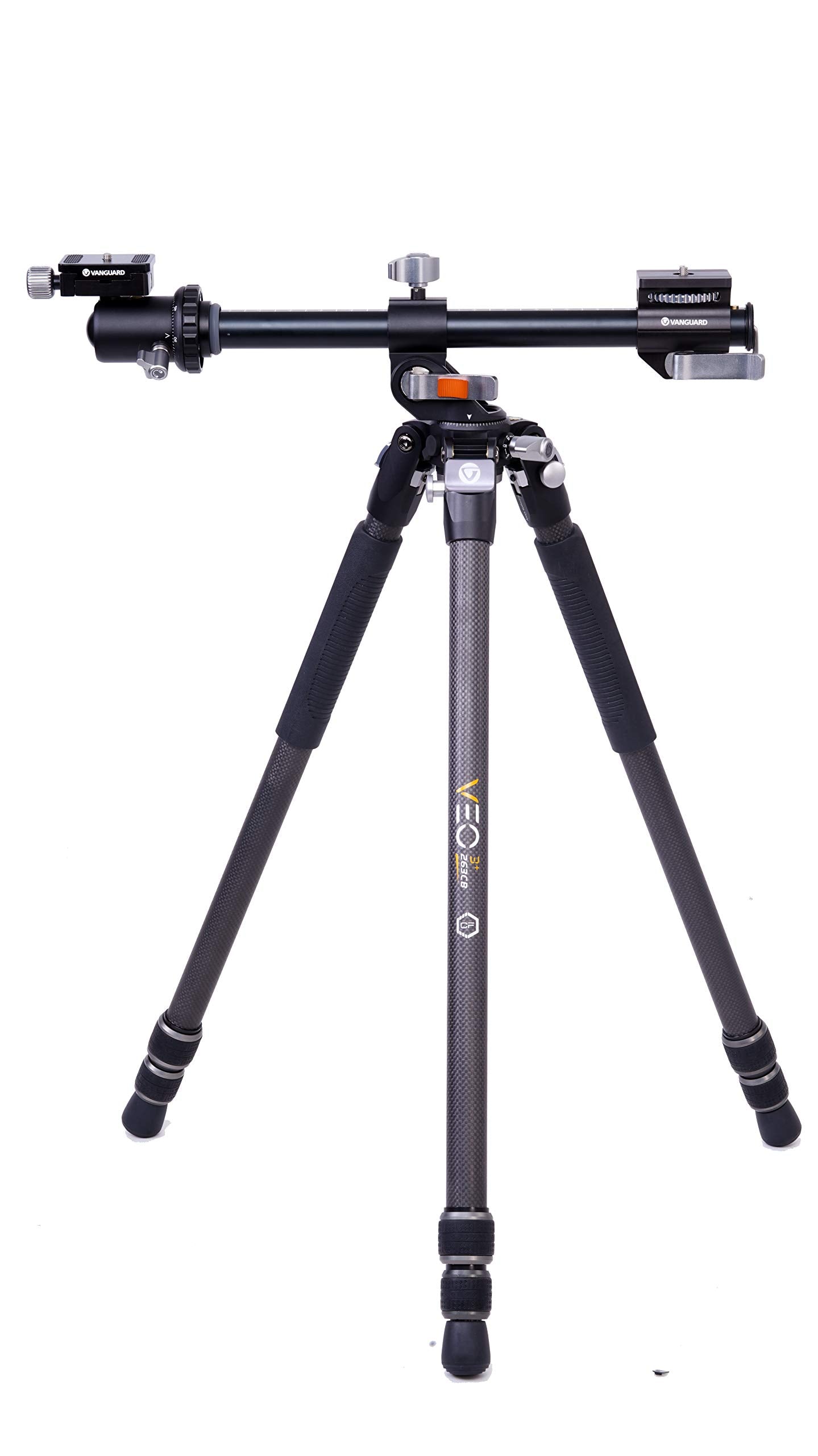 Vanguard VEO3+263CB Carbon Fiber Tripod with Ball Head and Multi-Angle Center Column for Overhead Shots