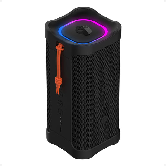Lifeworks Skullcandy Terrain XL 2 Wireless Bluetooth Speaker, IPX7 Water Resistant, 18H Battery, Multi-Link, LED Light Show, Lightweight & Portable