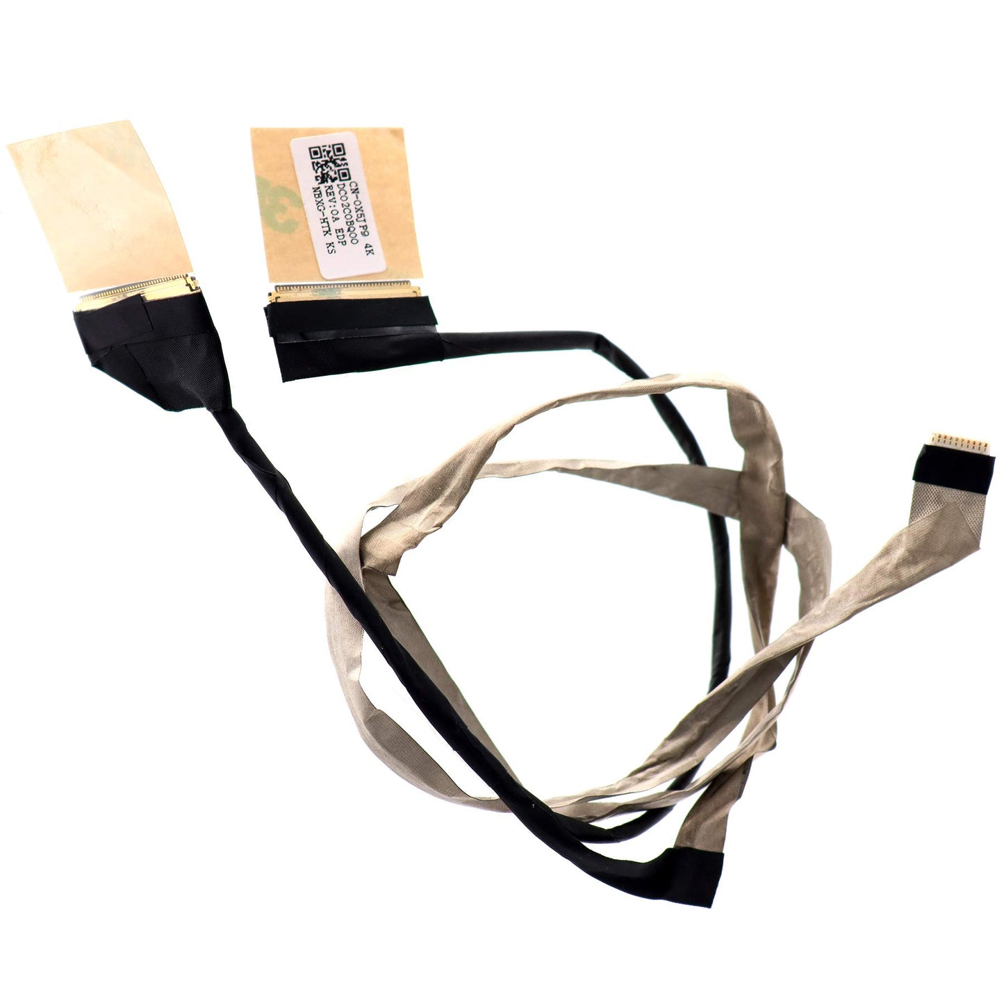 Deal4GO 4K UHD LCD Cable Screen Ribbon Flex Cable for Dell Alienware 17 R2 R3 Gaming Laptop DC02C00BQ00 0X5JP9 X5JP9