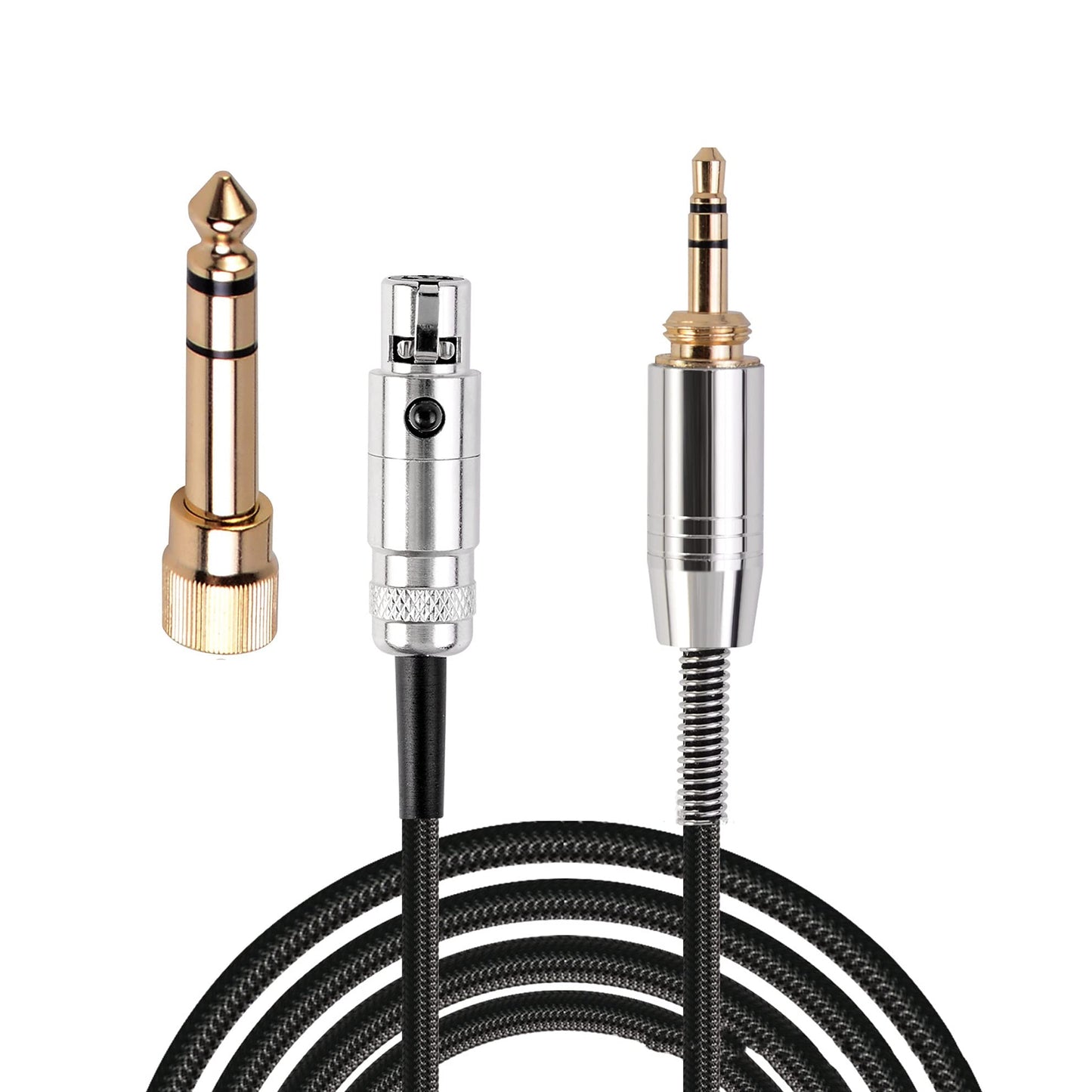 Replacement Headphone Audio Cable Compatible for K240, K240S, K240MK II Q701 K702 K141 K171 K181 K271s K271 MKII M220 Pioneer HDJ-2000 Headphones…