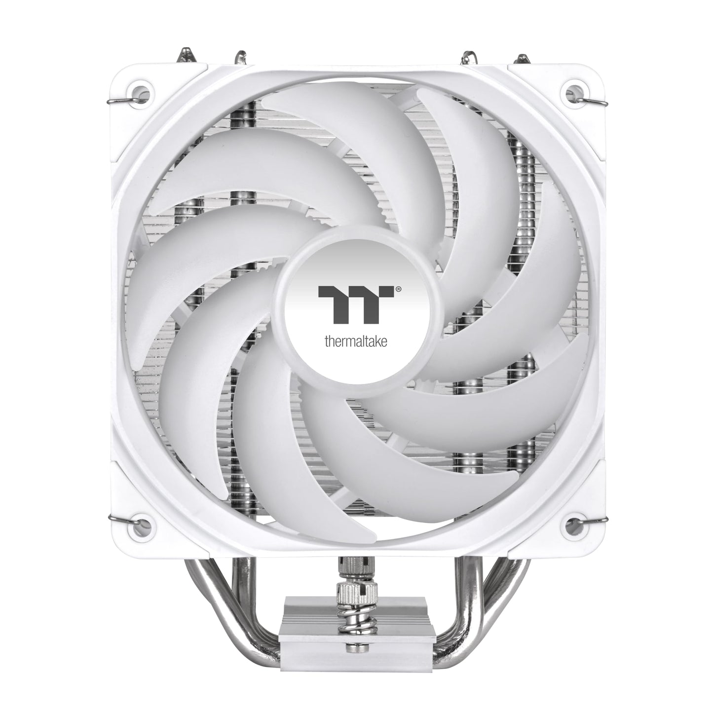 Thermaltake UX500 ARGB White CPU Cooler; 5xØ6mm Copper Heatpipes; 120mm PWM Fan; 700~1800 RPM; Intel/AMD Compatible; Single Tower; 260W TDP; White