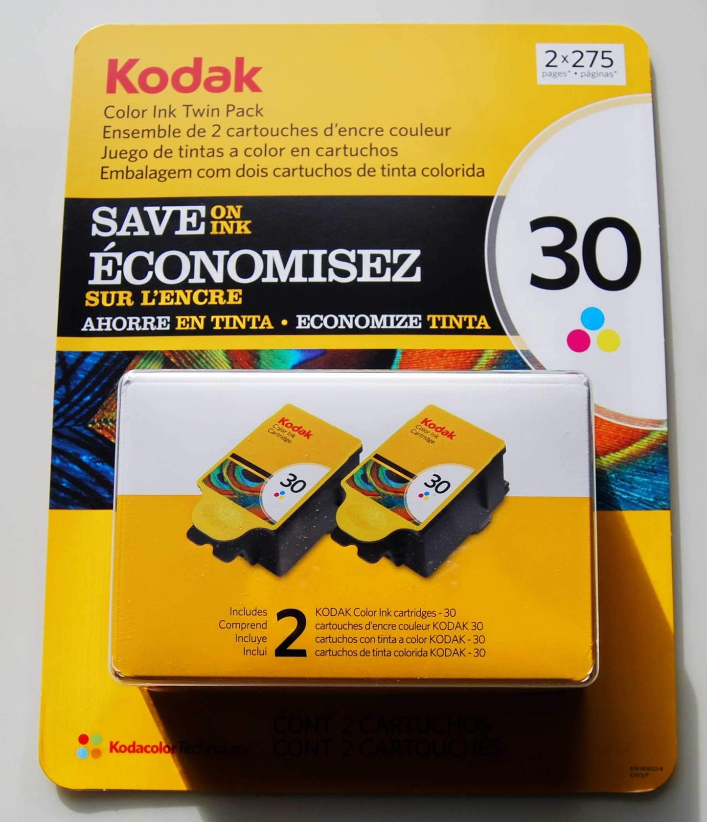 Kodak 30 Series Color Ink Cartridge - Twin Pack