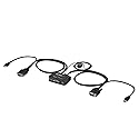 StarTech.com 2 Port USB VGA Cable KVM Switch USB Powered with Remote Switch Dual Port VGA KVM Switch
