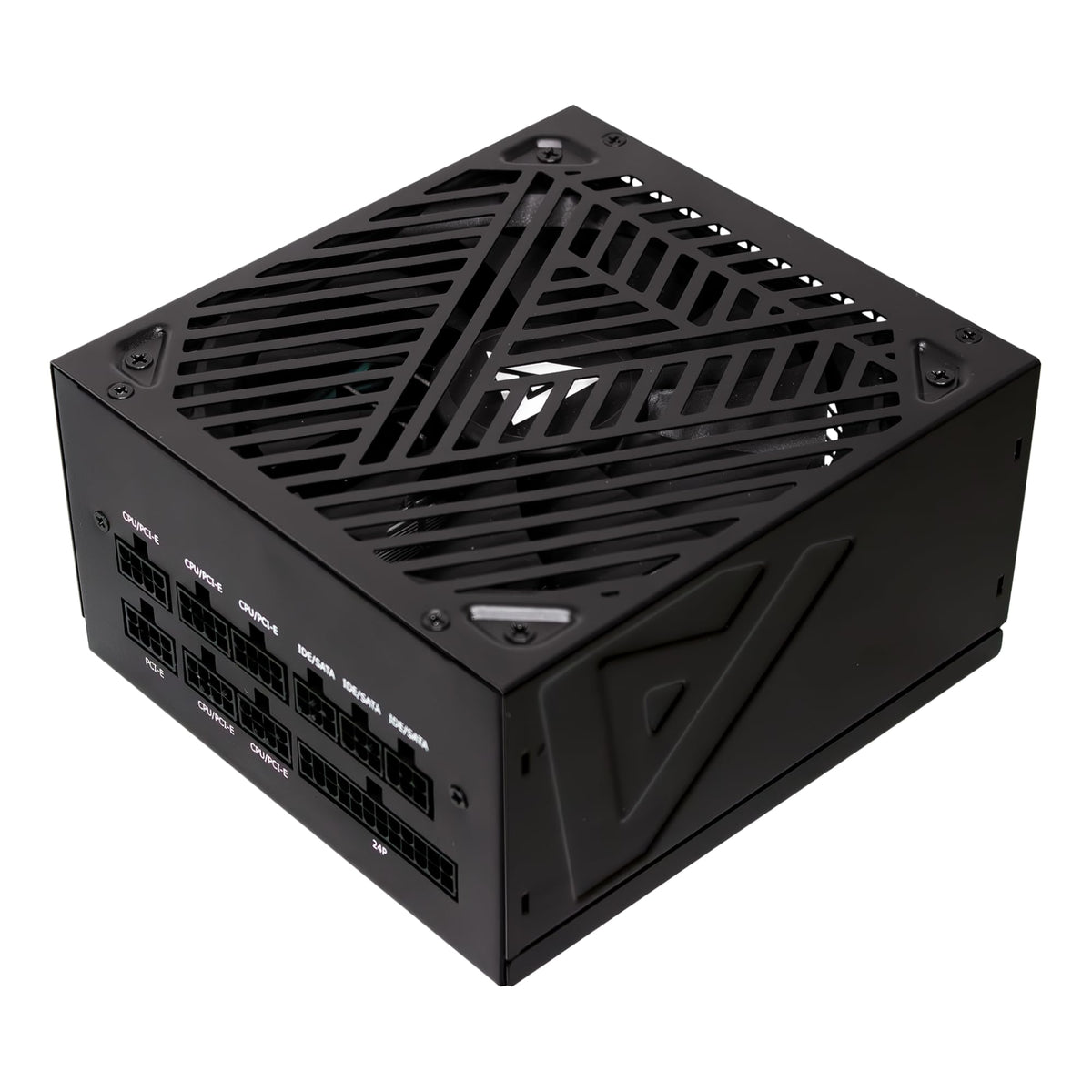 Apevia ATX-SL650W Soul 650W Fully Modular, ATX Active PFC, DC to DC Converter Design, 140mm Silent Fan, RoHS Compliance, Gaming Power Supply