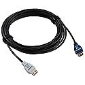 Liberty Halo Active Optical Hybrid 18G Plenum Commercial Grade in-Wall Rated Series High Speed HDMI Cables Supports 4K60 4:4:4, eARC, All HDCP Levels